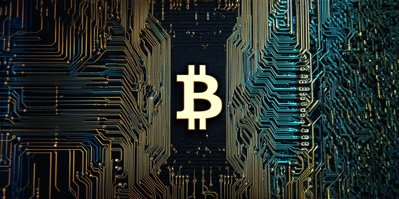 Splitting the reward for mining cryptocurrency transactions in half.