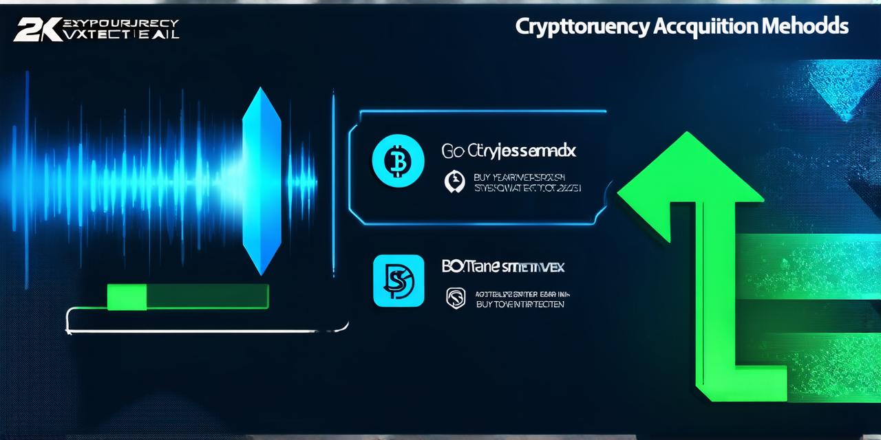 Ways to acquire cryptocurrency