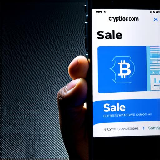 Tips and Best Practices for Executing a Successful Cryptocurrency Sale on Crypto.com